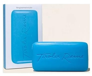 Seife +++ Tiroler Reine Vergissmeinnicht +++ mit dem Duft der Alpen +++ mit Sheabutter +++ 100 g Stück +++ EUR 89,00/kg