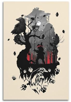 TESUXYEHH Apex Hound Legend Poster, dekoratives Gemälde, Leinwand, Wandposter und Kunstdruck, moderne Familienschlafzimmer-Dekoration, Poster, 20 x 30 cm