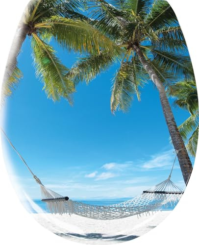 Kleine Wolke WC-Sitz BAHAMAS aus Duroplast mit Absenkautomatik und Easy Clean