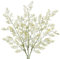 Hollyone Kunstblumen Wie Echt Zweige 90CM, 3PCS Künstliche Blumen Frühling Deko Blumen für Vase, Künstliche Caspia Gelb Plastik Wildblume für Hochzeit Haus Blumenarrangement Tischdeko