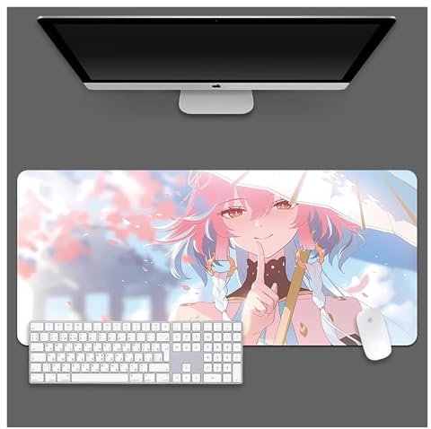 Tapis De Souris Gamer Tapis De Souris De Jeu For Ordinateur Portable - Tapis De Bureau Animé - Tapis De Souris Animé - Tapis De Souris De Jeu - Clavier PC Étendu - Étanche Et Antidérapant(D,900x400mm)