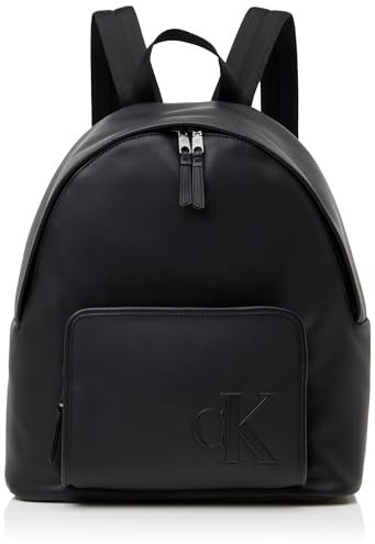 Calvin Klein Herren Rucksack Sculpted Impression mit Laptopfach, Schwarz (Black), Einheitsgröße