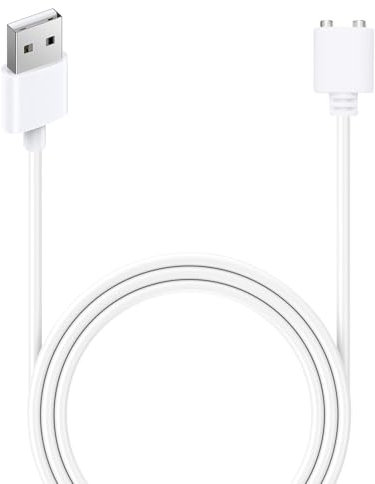 Supecesorio Cavo di Ricarica Magnetico DC USB, Caricatore magnetico universale, Cavo di Ricarica USB Sostitutivo, per la pulizia di apparecchi per massaggi e altro ancora, 0,8 m (7 mm)