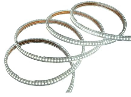 Müller-Licht robuster LED Power-Stripe 25m, gleichmäßige Ausstrahlung ultra hell 1000lm, Plug and Play, IP65, IK08