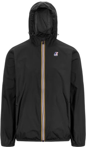 K-Way le vrai 4.0 Claude (FR/ES, Alpha/lettres, L, Taille normale, Taille normale, USY BLACK PURE)