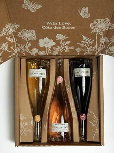 Coffret Cote des Roses Blanc rouge et rosé