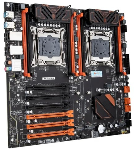 motherboards Fit For HUANANZHI X99 F8D PLUS LGA 2011-3 XEON Motherboard Support Intel Dual CPU E5 2640 2666 2670 2696 V3 V4 DDR4 RECC NVME NGFF