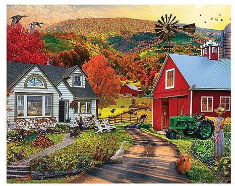 Relish - Dementia Jigsaw Puzzle Age 16+ for Adults, 100 Piece Farm Life Puzzle - Activities & Gifts for Elderly People with Alzheimer's