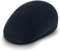 fiebig Clifton Flatcap | Schiebermütze aus 100% Schurwolle | Unisex Schirmmütze Made in Italy (58-L, blau)
