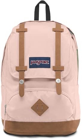 JanSport CORTLANDT Grand sac à dos, compartiment pour ordinateur portable 15 inch, Misty Rose (Rose)
