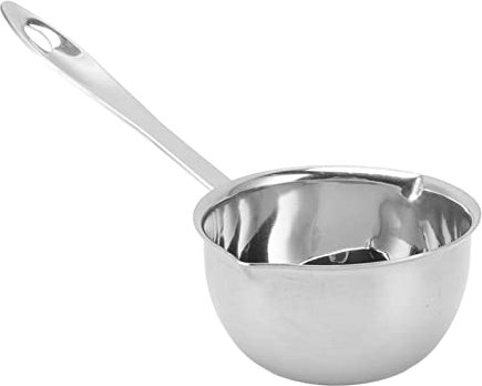Petit pot à lait,chauffe-beurre pour fondeur de beurre, tout en un fond plat à induction en acier inoxydable, mini pot à lait, petite casserole pour faire bouillir du lait, des sauces(150ML), cas