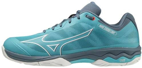 Mizuno Herren Übertrifft Licht Sneaker, Maui Blau-Weiß, 40.5 EU