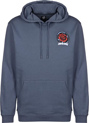 Santa Cruz Til The End Hand Hoodie Herren Kapuzenpullover Vintage Blue L