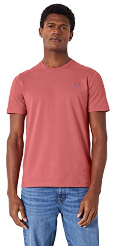 Crew Clothing Mens Crew Neck T-Shirt 'Classic Tee' - Short Sleeved (Rapture Rose) XL