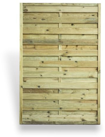 Panneau de clôture en bois imprégné barrière brise-vent 120X180 Forest