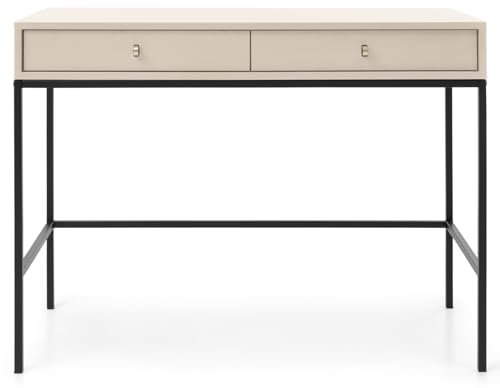 Selsey Monne Coiffeuse Console Style Vintage avec tiroirs, Beige, 104 cm de Large