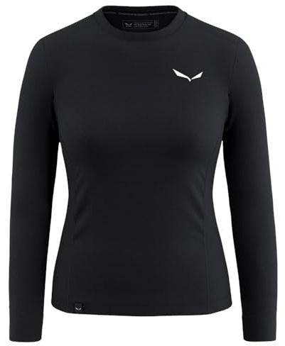 Salewa Puez Dry Tee Women, Black Out, XXS