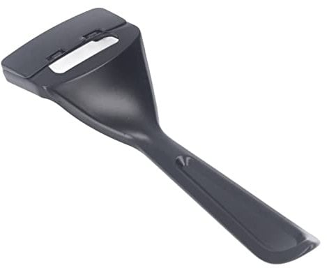 Leather Paring Knife 3 Blades Strong Durable Alloy Multipurpose Modern Black Portable Lightweight Leather Paring Knife, Metal Leather Peeler and (Black American Style paring