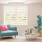 Zebra Blind - Day and Night Roller Blinds, Elegant and Durable Zebra Roller Blinds for Bedroom, Kitchen, and Office, Easy to Clean, 150 cm Drop, Cream, 70cm Width