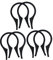 CIYODO 6pcs Uv Filter Wrench Locking Mechanism Camera Lens Filter Remover Tool