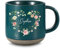 Wamantic Tasse Mug Noel Personnalisé Prénom - Tasse Originale à Café Céramique avec Nom et Mois de Naissance Cadeau Noël pour Femme Maman Couple (Style 5-bleu)
