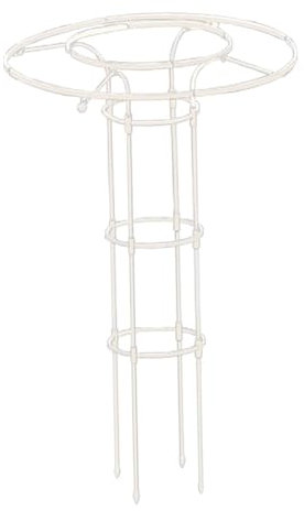 KESOTO Regenschirm Obelisk, Garten Spalier, Blumenständer, Ranken, Rosen, für Den Außenbereich, Hoher Pflanzenstützpfahl für Party, Rasen, Hof, Hochzeit, Tra, 120 cm