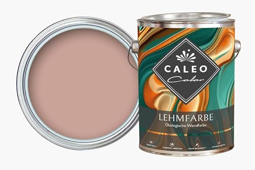 Caleo Color Magnolia Clay Paint, 0.15 Litres, Ecological Wall Paint for Living Room etc. High Coverage, Drip-Free, Odourless