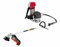 AMA Decespugliatore a Zaino AG5 530BP – Motore a Scoppio 52 CC, Asta 26 mm con Basse Vibrazioni e Bretella Inclusa