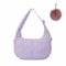 Generisch Nylon Half Moon Crossbody Bag for Women,Waterproof Dumpling Shoulder Bag Tote Bags,Trendy Small Quilted Hobo Purse