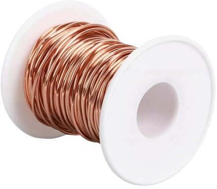 Oreilet Fil Cuivre Flexible Pliable pour Fabrication Bijoux, Jardinage, Perles, Projets Scientifiques, œuvres D'art, bonsaï, Fleurs, Colliers, Fils Plantes, Fournitures d'artisanat