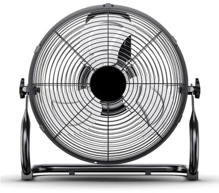 HBOOMOEM Ventilador Industrial, Ventilador Grande, Cuenta con Cuatro Ajustes de Velocidad Del Viento y Un áNgulo de InclinacióN Ajustable; Adecuado para Uso DoméStico.