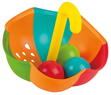 Hape- Juguete baño bebé Atrapa Bolas Paraguas (Barrutoys E0206)