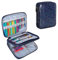 Teamoy Organizer Case for Interchangeable Circular Knitting Needles, Crochet Hooks and Knitting Accessories, Keep All in One Place and Easy to Carry, Colorful Dots (No Accessories Included)