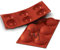 Silikomart Professional SF002 Silikon Backform Form Halbkugel, 2,71 oz, 7 cm Durchmesser x 3,5 cm hoch, 6 Mulden je (1)