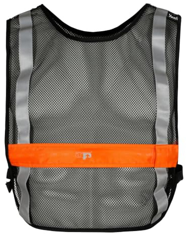 UPD Race Vest LED-Rennweste, Orange, Einstellbar
