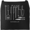 MoonWorks® Grill-Schürze für Männer mit Spruch Seriengriller Grillbesteck Messer Baumwoll-Schürze Küchenschürze schwarz unisize