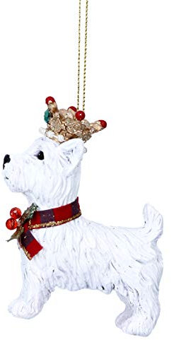 Gisela Graham West Highland Terrier Weihnachtsdekoration zum Aufh�ngen