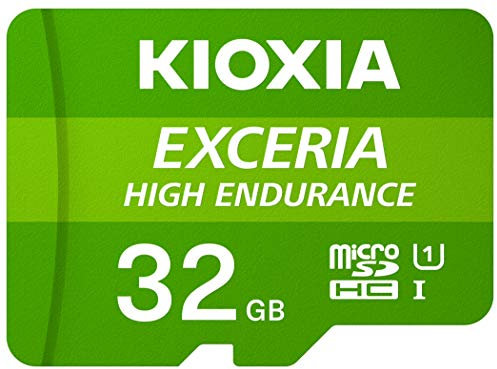 Micro SD KIOXIA 32GB EXCERIA High Endurance UHS-I C10 R98 Con ADAPTADOR