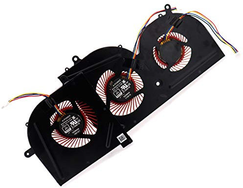Deal4GO GPU Cooling Fan w/CPU Fan Replacement for MSi GS63 GS63VR GS73VR GS62 MS-16K2 MS-16K3 MS-16K4 MS-16K5 MS-17B1 MS-17B2 BS5005HS-U2F1 BS5005HS-U2L1