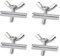 4Pcs Awning Rail Stoppers 8mm for Caravan Motorhome Campervan Boat, Camping Tent Equipment Awnings Accessories, 25mm x 8mm