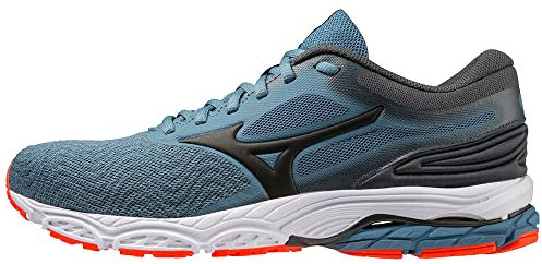 Mizuno Herren Wave PRODIGY 4 Sneaker, Provincial Blue/Black/Soleil, 45 EU