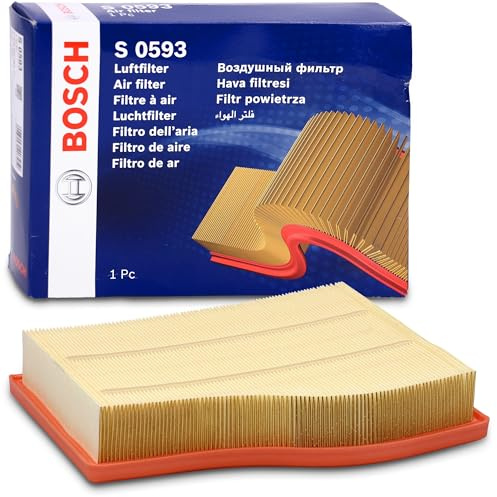 BOSCH Luftfilter F026400593 | Kompatibel mit: MERCEDES-BENZ A-CLASS, A-CLASS Stufenheck, B-CLASS Sports Tourer, CLA, CLA Shooting Brake, GLA, GLB
