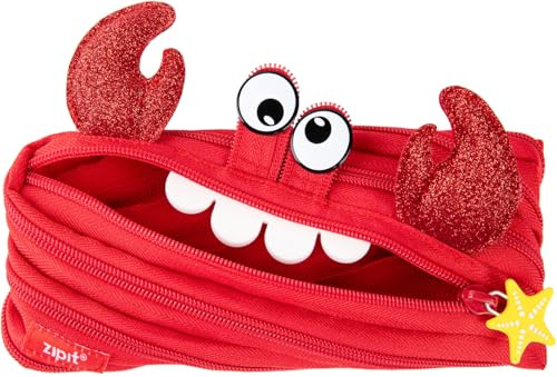 ZIPIT Creature Monster Clive Crab Red ZIPIT-ZP-ZTM-CRE4 Federmäppchen