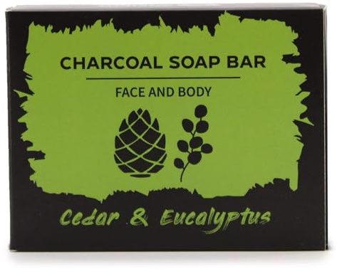 Ancient Wisdom Charcoal Soap Bar (Eukalyptus &