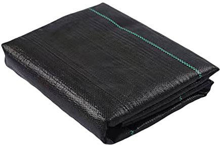 VALINK Unkrautschutzgewebe, biologisch abbaubares Unkrautbarrierengewebe, Unkrautmembranen, Bodendecker-Membranen für den Einsatz in Terrassen, Garten, Blumenbeeten, Landschaftsbau, 1 x 5 m