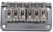 Steg für E-Gitarre, Saitenhalter für Gitarre, einfache Einstellung, schönes Design aus Zinklegierung für Instrument (Silber)