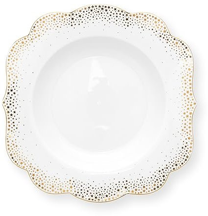 Pip Studio Royal Winter White Suppenteller 23,5cm