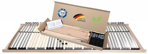 BeCo Lattenrost Premium Fix, wahlweise mit verstellbarem Kopfteil, zur einfachen Selbstmontage, Größe:140 x 200 cm, Version:Nicht verstellbar