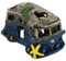 POPETPOP Aquarium-Bus-Dekorationen Unterwasserharz-Imitation Autowracks Fischversteck Höhle Aquarium Harz-Bus-Ornament Für Süßwasser-Salzwasser-Aquarium-Fischdekorationen
