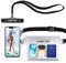 FORETOY wasserdichte Tasche, wasserdichte Handyhülle Unterwasser, wasserdichter Beutel wasserfeste Bauchtasche Schutzhülle mit IPX8 Handytasche für Wassersport, Schwimmen, Bootfahren, Strand usw